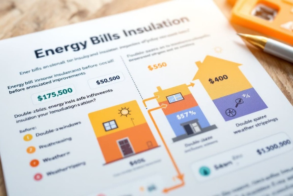 infografia factura energia grafico colores