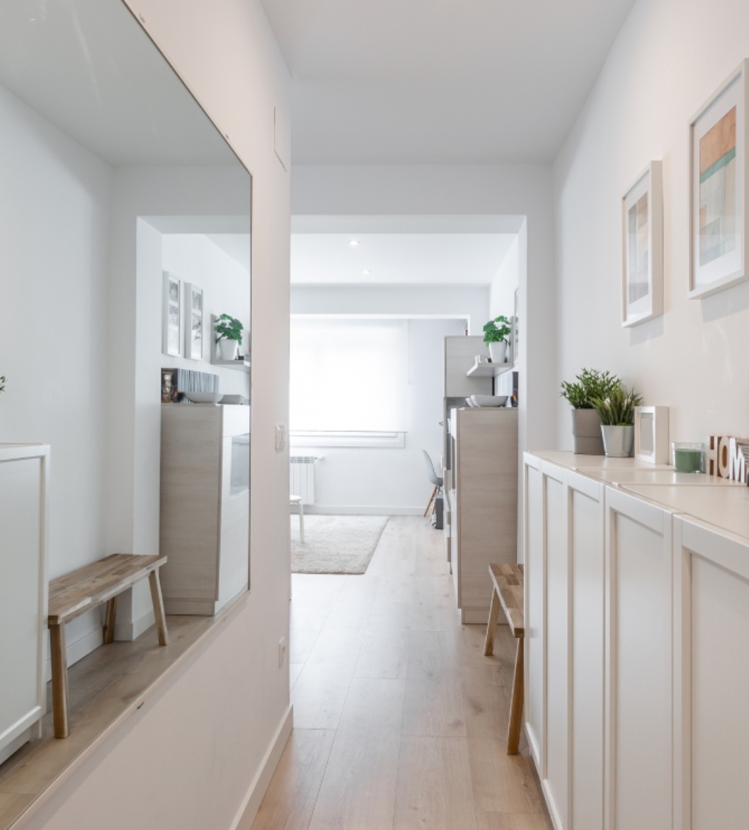 pasillo de entrada reformado pasillo de entrada reformado